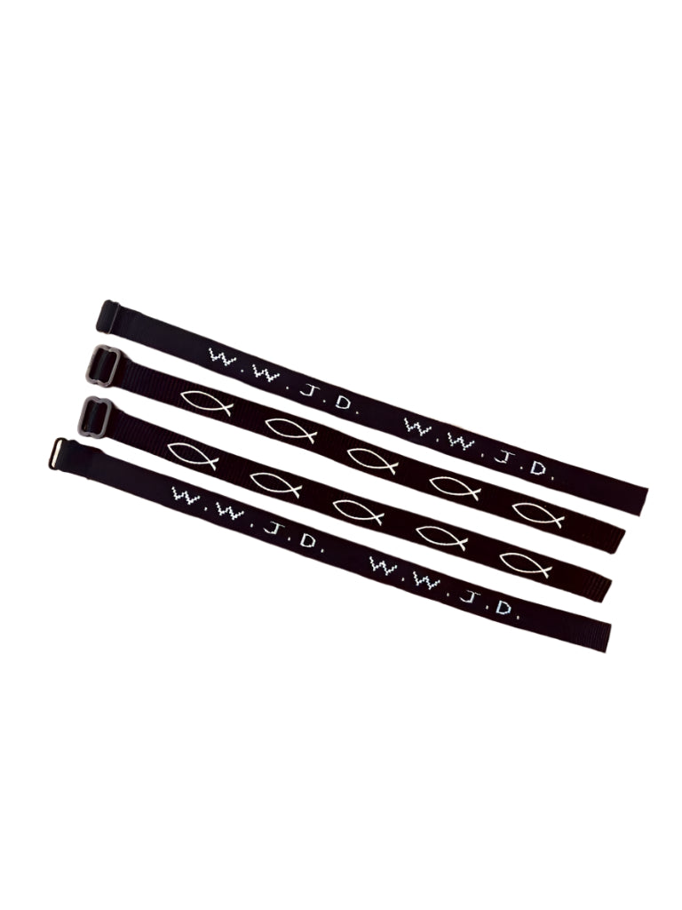 BLACK WOVEN BRACELET