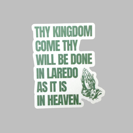 KINGDOM COME VINYL STICKER