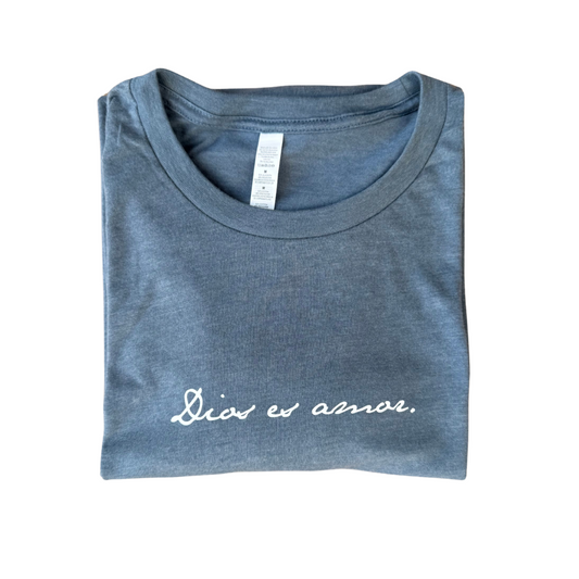 DIOS ES AMOR - AZUL