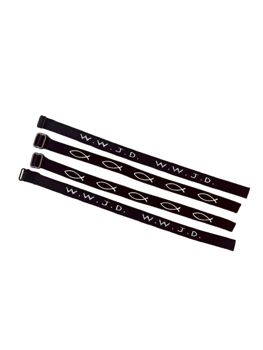 BLACK WOVEN BRACELET