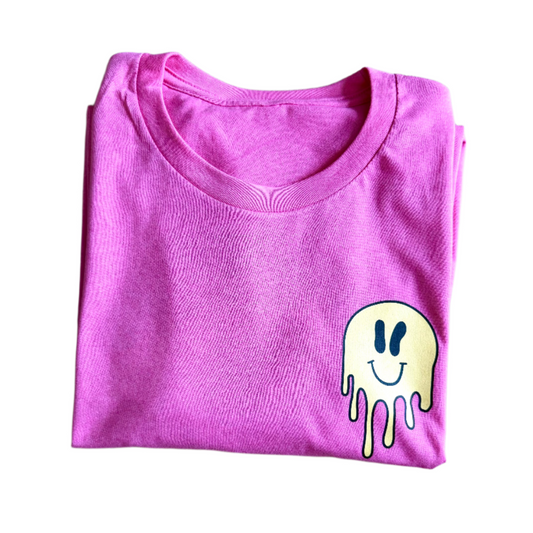 STRESSED BUT BLESSED TEE - PINK