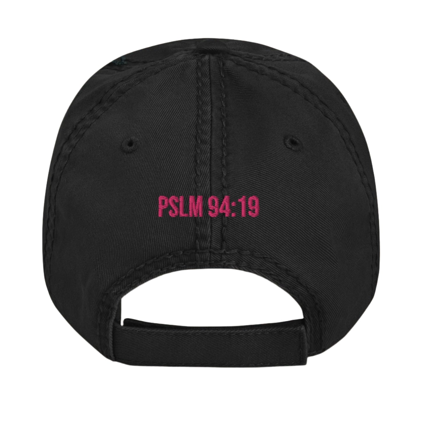 Stressed but Blessed - Distressed Dad Hat