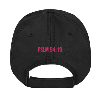 Stressed but Blessed - Distressed Dad Hat